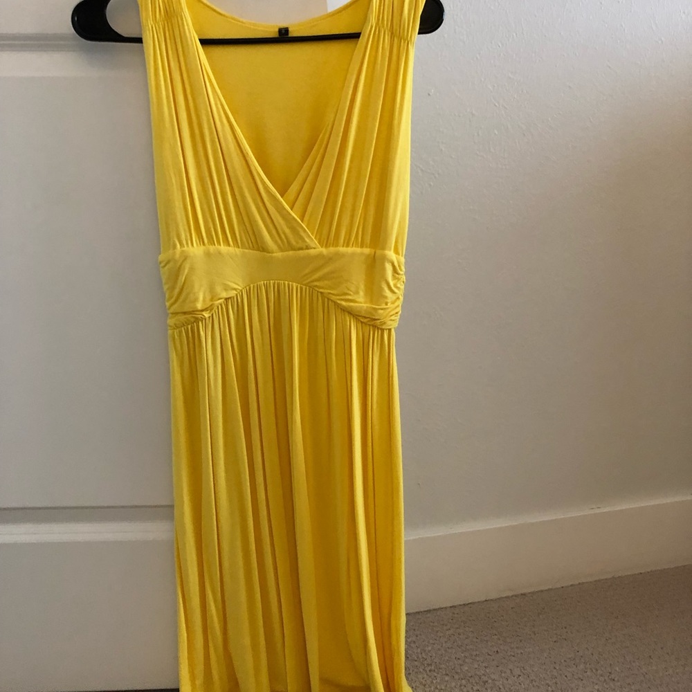 Yellow sun dress